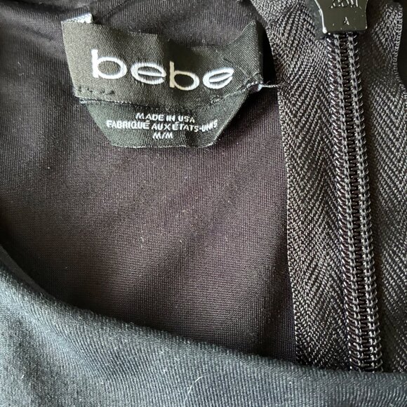 Vintage Y2K Bebe Dress Size M Party, Formal, Wedding, Evening, Holiday, Bodycon - Picture 5 of 8